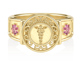 Anel de Formatura de Ciências Contábeis Sinete II