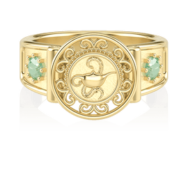 Anel de Formatura de Enfermagem Sinete II