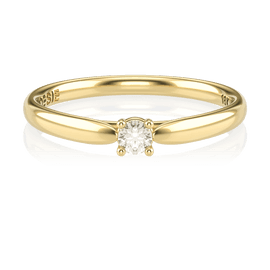 Anel de Noivado Petit Joy II