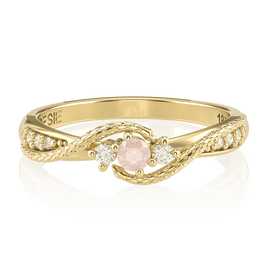 Anel de Formatura de Farmácia Angitia II Personalizado com Topázio Imperial