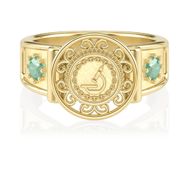 Anel de Formatura de Biomedicina Sinete II