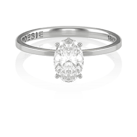 Anel de Noivado Aura I (diamantes de laboratório)
