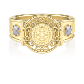 Anel de Formatura de Engenharia Sinete II