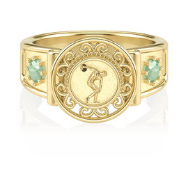 Anel de Formatura de Educação Física Sinete II