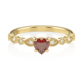 Anel de Noivado Valentine II-Ru