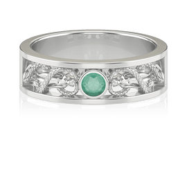 Anel de Formatura de Estética e Cosmética Hígia (Prata 925)