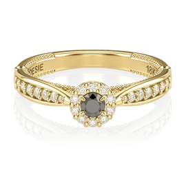 Anel de Noivado Uni Princess II-Dn