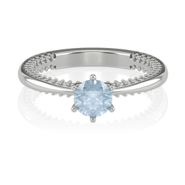  Anel de Noivado Splendora I-Tp