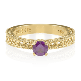 Anel de Noivado Relique II-Am