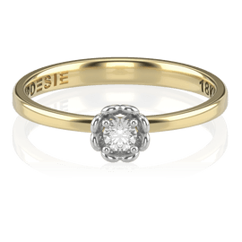 Anel de Noivado Bloom AB