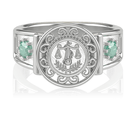 Anel de Formatura de Nutrição Sinete I