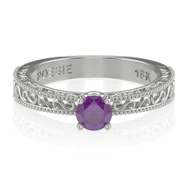 Anel de Noivado Relique I-Am