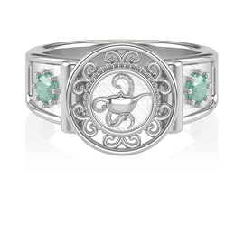 Anel de Formatura de Enfermagem Sinete I