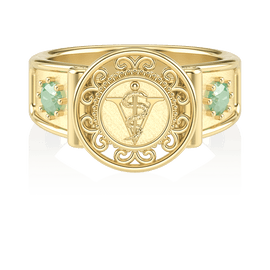 Anel de Formatura de Medicina Veterinária Sinete II