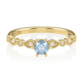 Anel de Noivado Gran Destiny II-Tp