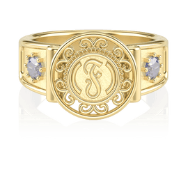 Anel de Formatura de Fonoaudiologia Sinete II 