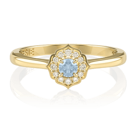 Anel de Noivado Florence II-Tp