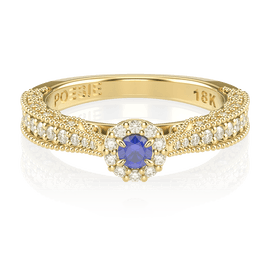 Anel de Noivado Elysian II-Sa