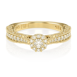 Anel de Noivado Elysian II