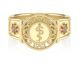 Anel de Formatura de Odontologia Sinete II