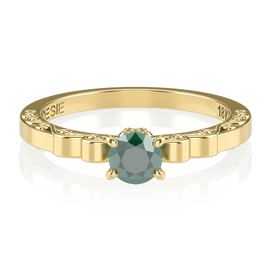 Anel de Noivado Sakura II-Tv