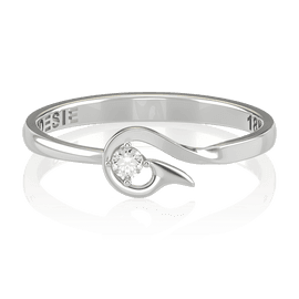 Anel de Noivado Clef I