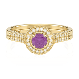 Anel de Noivado Enchanté II-Am