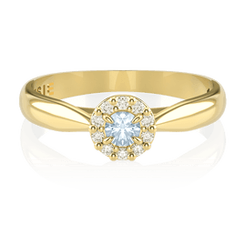  Anel de Noivado Wish II-Tp