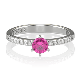  Anel de Noivado Solitaire I-Tu