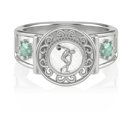 Anel de Formatura de Educação Física Sinete I