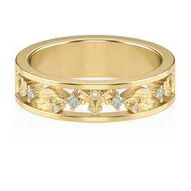 Anel de Formatura de Ciências Econômicas Acanthus II