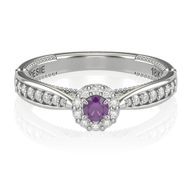 Anel de Noivado Uni Princess I-Am