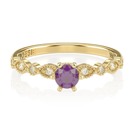 Anel de Noivado Gran Destiny II-Am