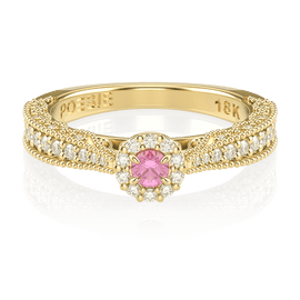 Anel de Noivado Elysian II-Sr