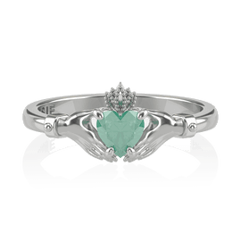 Anel Claddagh I-Es