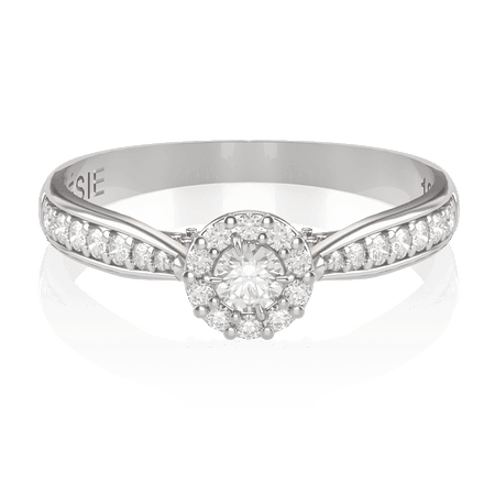 Anel de Noivado Uni I (diamantes de laboratório)