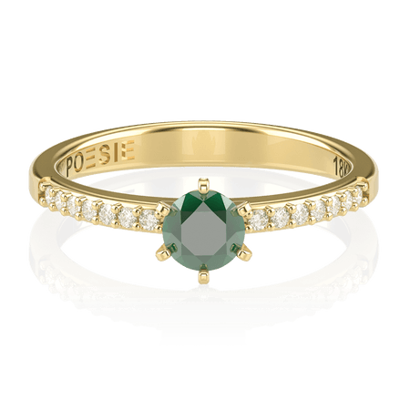 Anel de Noivado Solitaire II-Tv