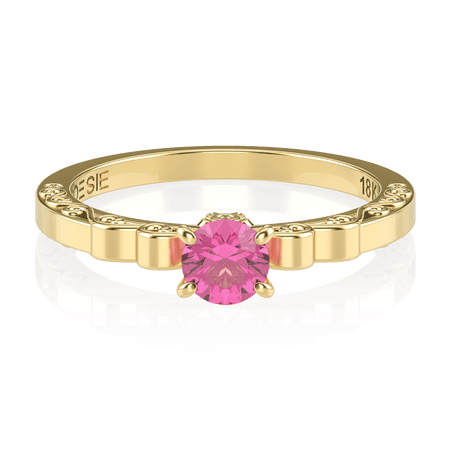  Anel de Noivado Sakura II-Tu