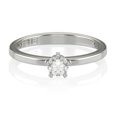 Anel de Noivado Promise I (diamantes de laboratório)