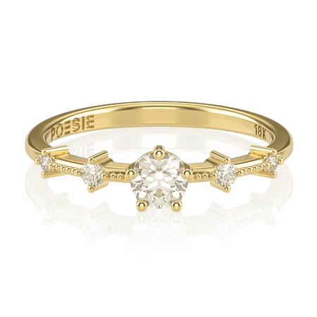 Anel de Noivado Serenity II (diamantes de laboratório)