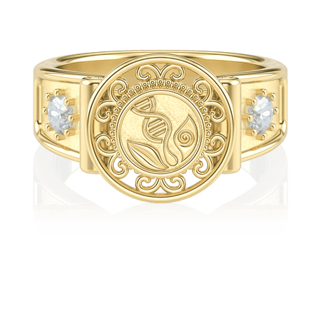 Anel de Formatura de Biologia Sinete II