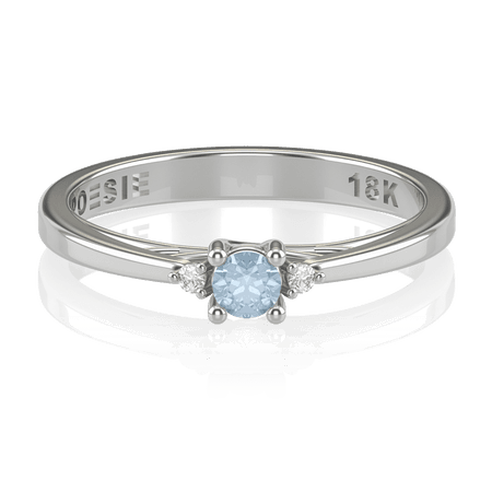 Anel de Noivado Trini I-Tp