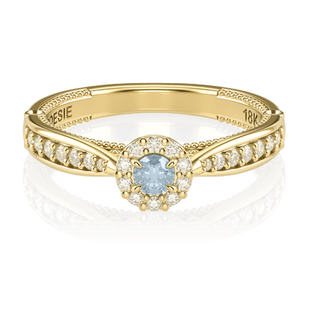 Anel de Noivado Uni Princess II-Tp