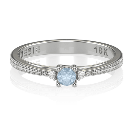 Anel de Noivado Trini Princess I-Tp