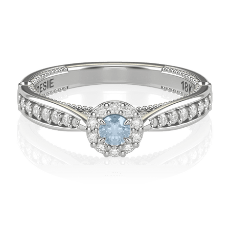 Anel de Noivado Uni Princess I-Tp