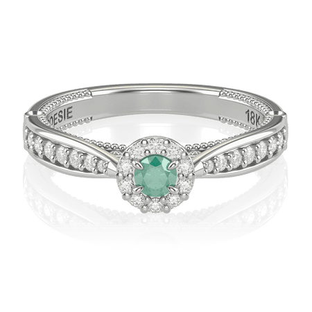 Anel de Noivado Uni Princess I-Es