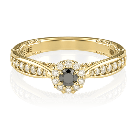 Anel de Noivado Uni Princess II-Dn