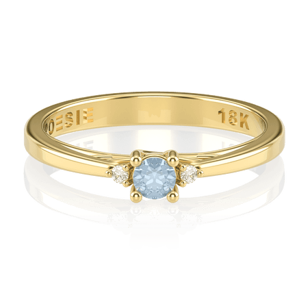 Anel de Noivado Trini II-Tp