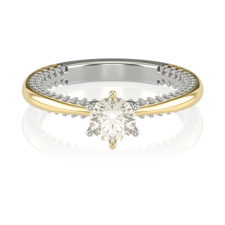 Anel de Noivado Splendora AB