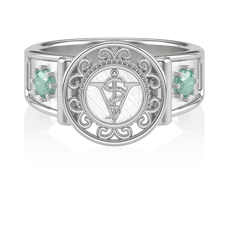 Anel de Formatura de Medicina Veterinária Sinete I